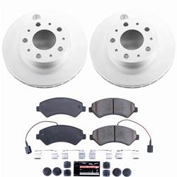 PowerStop Z23 Daily Driver Evolution Coated Brake Upgrade Kits for 2014-2021 PROMASTER 1500, PROMASTER 2500, PROMASTER 3500 - CPK7306-23