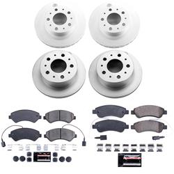 PowerStop Z23 Daily Driver Evolution Coated Brake Upgrade Kits for 2014-2021 PROMASTER 1500, PROMASTER 2500, PROMASTER 3500 - CPK7308-23