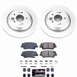 PowerStop Z23 Daily Driver Evolution Coated Brake Upgrade Kits for 2011-2016 EQUUS, 2015-2017 K900 - CPK7341-23