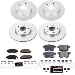 PowerStop Z23 Daily Driver Evolution Coated Brake Upgrade Kits for 2016-2017 ACCORD - CPK7346-23