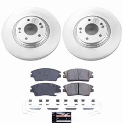 PowerStop Z23 Daily Driver Evolution Coated Brake Upgrade Kits for 2017-2020 ELANTRA, 2017-2022 SPORTAGE, 2016-2021 TUCSON - CPK7355-23