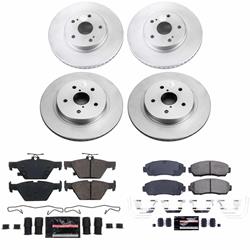 PowerStop Z23 Daily Driver Evolution Coated Brake Upgrade Kits for 2016-2019 LEGACY - CPK7357-23