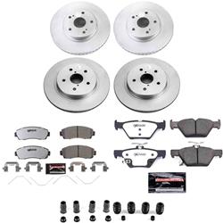 PowerStop - Brake Rotor and Pad Combos for 2016-2019 LEGACY - CPK7357-26