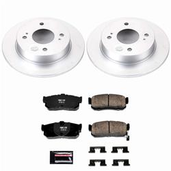 PowerStop Z23 Daily Driver Evolution Coated Brake Upgrade Kits for 1993-2001 ALTIMA, 1991-2001 G20, 2000-2001 SENTRA - CPK740-23