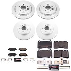 PowerStop Z23 Daily Driver Evolution Coated Brake Upgrade Kits for 2016-2018 ATS - CPK7403-23