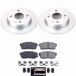 PowerStop Z23 Daily Driver Evolution Coated Brake Upgrade Kits for 2001-2002 G20, 2001-2006 SENTRA - CPK741-23