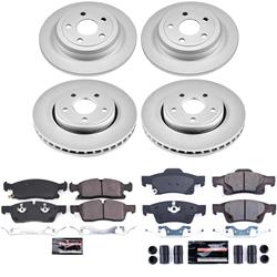 PowerStop Z23 Daily Driver Evolution Coated Brake Upgrade Kits for 2017-2020 GRAND CHEROKEE - CPK7413-23