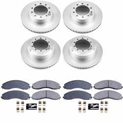 PowerStop Z23 Daily Driver Evolution Coated Brake Upgrade Kits for 2017-2022 F-450 SUPER DUTY, F-550 SUPER DUTY, 2020-2022 F-600 SUPER DUTY - CPK7423-23