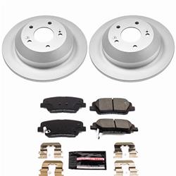 PowerStop Z23 Daily Driver Evolution Coated Brake Upgrade Kits for 2010-2018 SANTA FE, 2013-2018 SANTA FE SPORT, 2011-2015 SORENTO - CPK7507-23