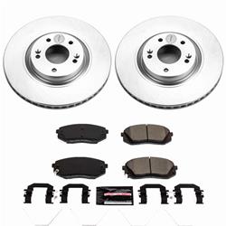 PowerStop Z23 Daily Driver Evolution Coated Brake Upgrade Kits for 2016-2020 OPTIMA, 2016-2019 SONATA - CPK7509-23
