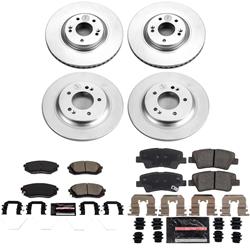 PowerStop Z23 Daily Driver Evolution Coated Brake Upgrade Kits for 2016-2019 OPTIMA, SONATA - CPK7511-23