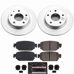 PowerStop Z23 Daily Driver Evolution Coated Brake Upgrade Kits for 2019-2021 CX-3, 2017-2018 MAZDA 3 - CPK7515-23