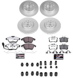 PowerStop - Brake Rotor and Pad Combos for 2013-2017 BEETLE, 2013-2018 JETTA - CPK7530-26