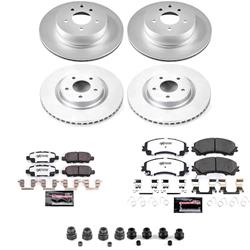 PowerStop - Brake Rotor and Pad Combos for 2016-2017 QX50, 2023-2025 Z - CPK7584-26