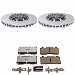 PowerStop Z26 Street Warrior Coated Brake Upgrade Kits for 2017-2024 CAMARO, 2016-2019 CTS - CPK7662-26