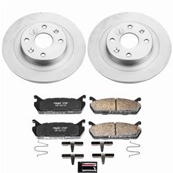 PowerStop Z23 Daily Driver Evolution Coated Brake Upgrade Kits for 1991-1996 ESCORT, TRACER, 1990-1994 PROTEGE - CPK770-23
