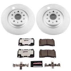 PowerStop - Brake Rotor and Pad Combos for 2016-2017 CT6, 2014-2019 CTS - CPK7777-26