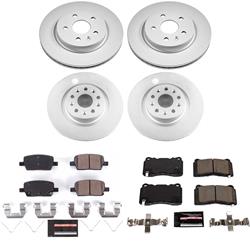 PowerStop Z23 Daily Driver Evolution Coated Brake Upgrade Kits for 2016-2017 CT6 - CPK7816-23