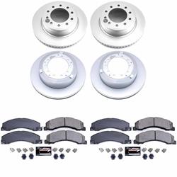 PowerStop Z23 Daily Driver Evolution Coated Brake Upgrade Kits for 2013-2024 RAM 4500, RAM 5500 - CPK7818-23