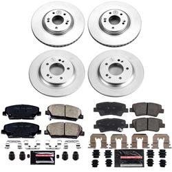 PowerStop Z23 Daily Driver Evolution Coated Brake Upgrade Kits for 2013-2015 OPTIMA - CPK7824-23
