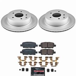 PowerStop Z23 Daily Driver Evolution Coated Brake Upgrade Kits for 2014-2017 JUKE, 2008-2013 ROGUE, 2014-2015 ROGUE SELECT - CPK7881-23