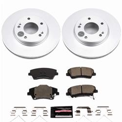 PowerStop Z23 Daily Driver Evolution Coated Brake Upgrade Kits for 2017-2022 IONIQ, NIRO - CPK7893-23