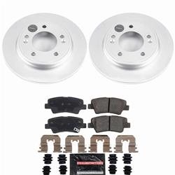 PowerStop Z23 Daily Driver Evolution Coated Brake Upgrade Kits for 2017-2020 ELANTRA, 2017-2022 IONIQ, 2017-2024 NIRO - CPK7904-23