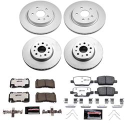 PowerStop - Brake Rotor and Pad Combos for 2016-2019 CT6 - CPK7908-26
