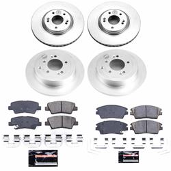 PowerStop Z23 Daily Driver Evolution Coated Brake Upgrade Kits for 2017-2022 SPORTAGE - CPK7920-23