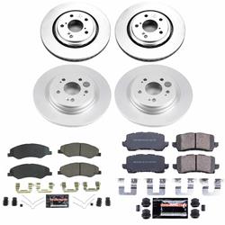 PowerStop Z23 Daily Driver Evolution Coated Brake Upgrade Kits for 2018-2020 ODYSSEY - CPK7923-23