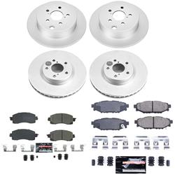 PowerStop Z23 Daily Driver Evolution Coated Brake Upgrade Kits for 2017-2022 IMPREZA - CPK7926-23