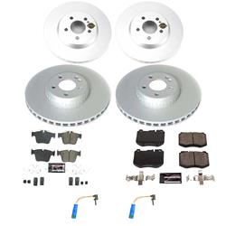 PowerStop Z23 Daily Driver Evolution Coated Brake Upgrade Kits for 2016-2018 GLC300 - CPK7970-23