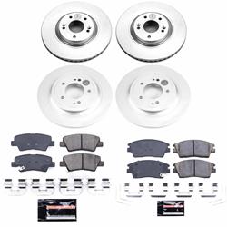 PowerStop Z23 Daily Driver Evolution Coated Brake Upgrade Kits for 2017-2022 SPORTAGE - CPK8003-23