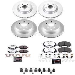 PowerStop - Brake Rotor and Pad Combos for 2014-2024 Q50, 2017-2022 Q60 - CPK8006-26
