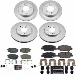 PowerStop Z23 Daily Driver Evolution Coated Brake Upgrade Kits for 2017-2019 SOUL - CPK8008-23