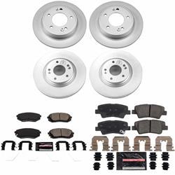 PowerStop Z23 Daily Driver Evolution Coated Brake Upgrade Kits for 2017-2019 SOUL - CPK8012-23