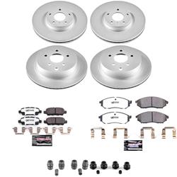 PowerStop - Brake Rotor and Pad Combos for 2014-2019 Q70, 2015-2019 Q70L, 2014-2017 QX70 - CPK8061-26