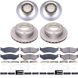 PowerStop Z23 Daily Driver Evolution Coated Brake Upgrade Kits for 2008-2019 F-53 MOTORHOME CHASSIS - CPK8178-23