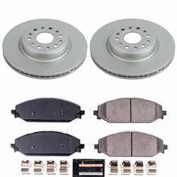 PowerStop Z23 Daily Driver Evolution Coated Brake Upgrade Kits for 2019-2025 RAM 1500 - CPK8183-23