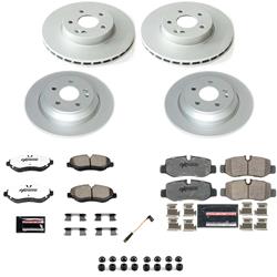 PowerStop - Brake Rotor and Pad Combos for 2016-2023 METRIS - CPK8218-36