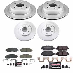PowerStop Z23 Daily Driver Evolution Coated Brake Upgrade Kits for 2018-2025 LEAF - CPK8273-23