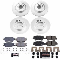 PowerStop Z23 Daily Driver Evolution Coated Brake Upgrade Kits for 2017-2020 ELANTRA - CPK8285-23