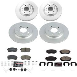 PowerStop Z23 Daily Driver Evolution Coated Brake Upgrade Kits for 2018-2023 KONA, 2021-2025 SELTOS - CPK8286-23