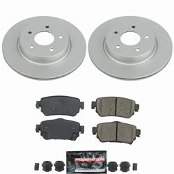 PowerStop Z23 Daily Driver Evolution Coated Brake Upgrade Kits for 2018-2025 LEAF, 2018-2020 ROGUE, 2019-2021 ROGUE SPORT - CPK8313-23