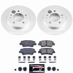 PowerStop Z23 Daily Driver Evolution Coated Brake Upgrade Kits for 2020-2024 FORTE, 2019-2021 VELOSTER - CPK8331-23