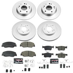 PowerStop Z23 Daily Driver Evolution Coated Brake Upgrade Kits for 2019-2022 INSIGHT - CPK8343-23
