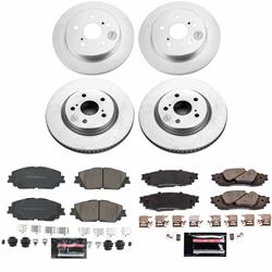 PowerStop Z23 Daily Driver Evolution Coated Brake Upgrade Kits CPK8348-23