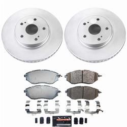 PowerStop Z23 Daily Driver Evolution Coated Brake Upgrade Kits for 2015 LEGACY - CPK8404-23