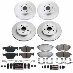 PowerStop Z23 Daily Driver Evolution Coated Brake Upgrade Kits for 2015 LEGACY - CPK8405-23
