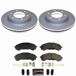 PowerStop Z23 Daily Driver Evolution Coated Brake Upgrade Kits for 2021-2025 BRONCO, 2019-2026 RANGER - CPK8413-23